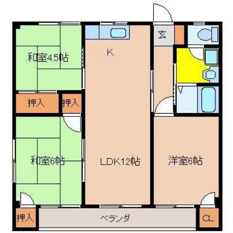 宮崎市恒久５丁目のアパート