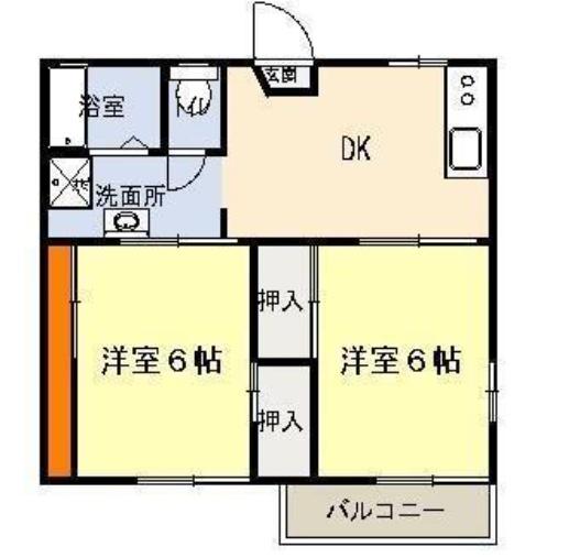 宮崎市大塚町竹下のアパート