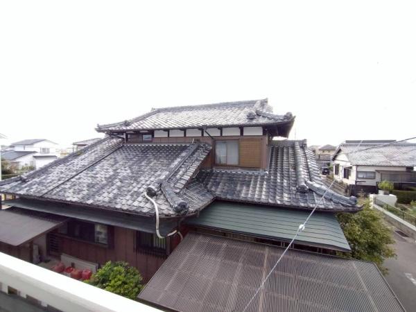 宮崎市村角町宮崎牟田のアパート(現地からの眺望)