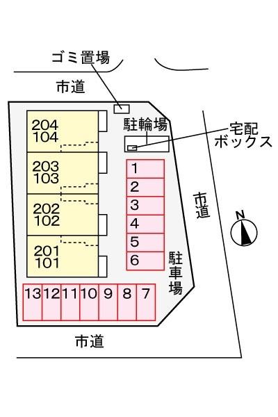 宮崎市佐土原町下田島のアパート