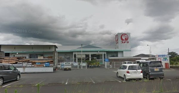 宮崎市田野町あけぼの３丁目のアパート(コメリハード＆グリーン田野店)