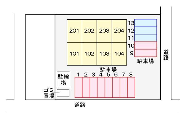 宮崎市田野町あけぼの３丁目のアパート