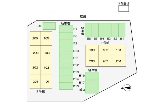 宮崎市吉村町のアパート