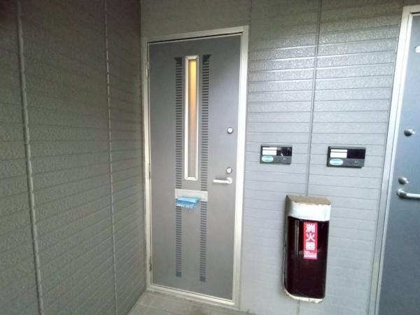 宮崎市東宮1丁目のアパート(エントランス)