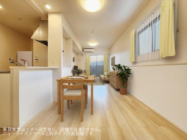 宮崎市恒久4丁目のアパート(リビング)