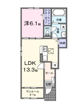 シャルフ　赤江　３