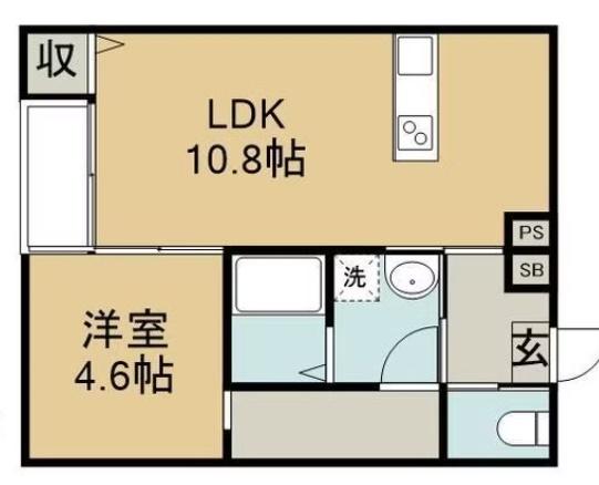 宮崎市大工３丁目のアパート