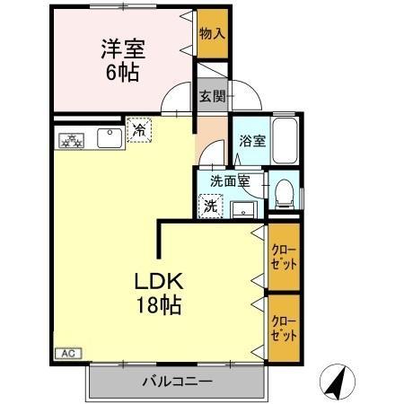 セジュール花山手B棟