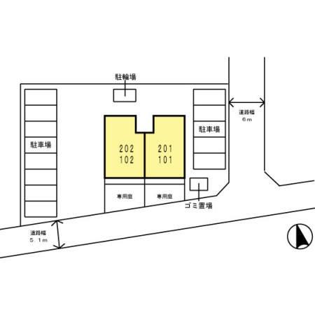 宮崎市桜町のアパート