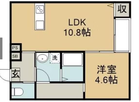 宮崎市大工３丁目のアパート