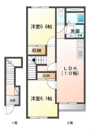 宮崎市清武町木原のアパート