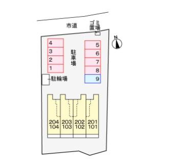 ニュー シャルマン(現地案内図)
