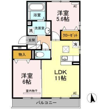 ウエストヴィレッジ2B棟