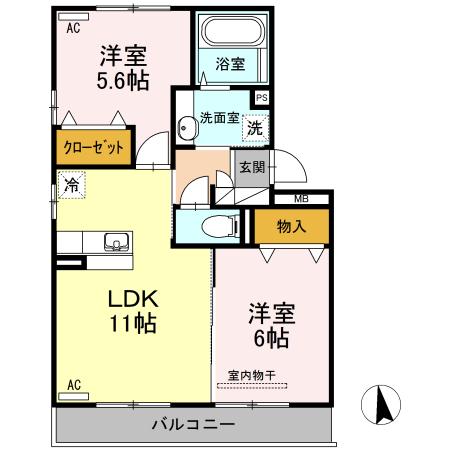 ウエストヴィレッジ2B棟