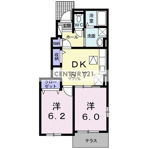 メゾン　ド　アダージョ　Ｄ