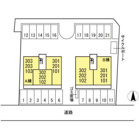 パークウエスト上別府　A棟