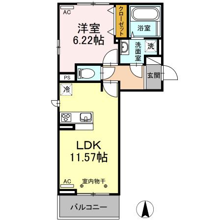 パークウエスト上別府　A棟