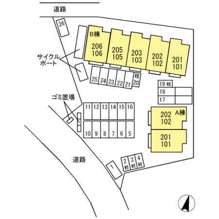 フローリッシュ下北方B棟