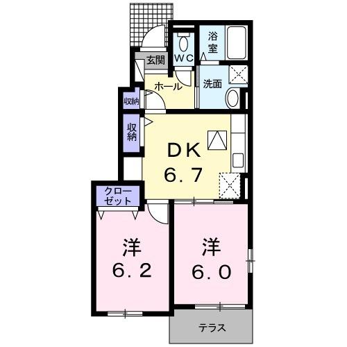 メゾン　ド　アダージョ　Ｃ
