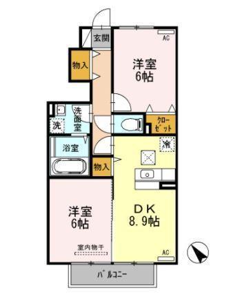D-room加納B棟