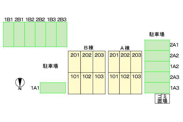 金丸第二ハイツ　Ａ