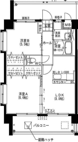 ラポルテ(間取り)