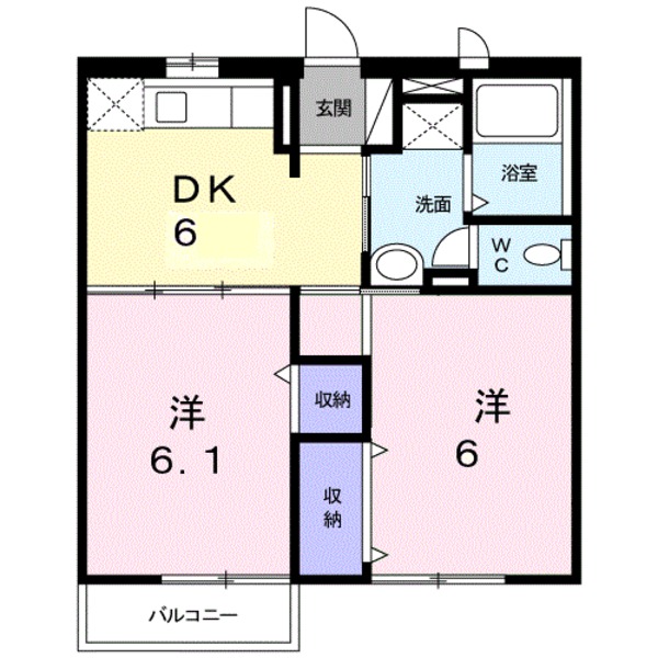 サンテラス窪　Ｄ