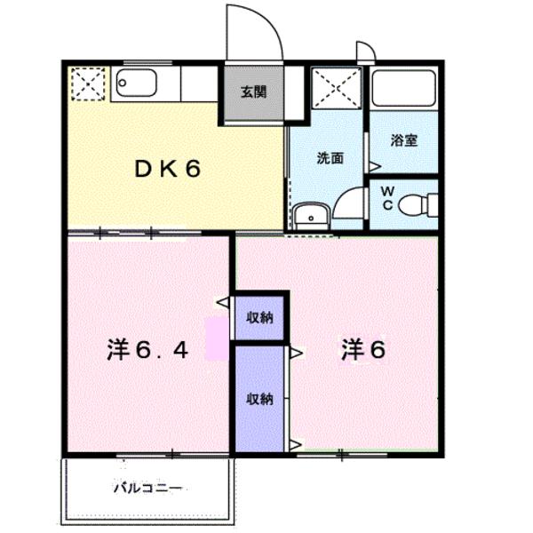 サンテラス窪　Ｂ