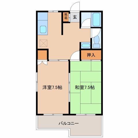宮崎市中村西１丁目のアパート
