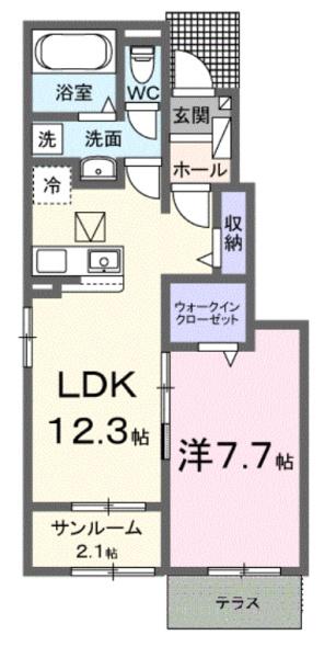 宮崎市大字本郷北方のアパート