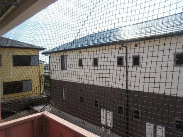 宮崎市吉村町宮ノ前のアパート(バルコニー)