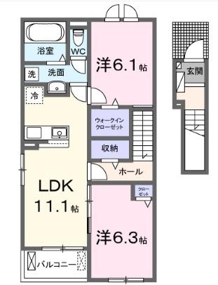 シャルフ　赤江　Ⅱ