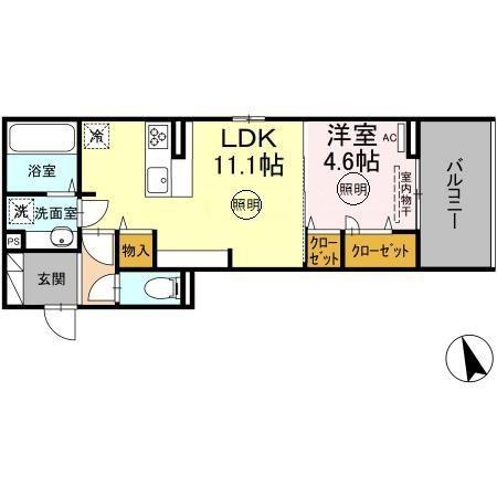 宮崎市松山１丁目のアパート