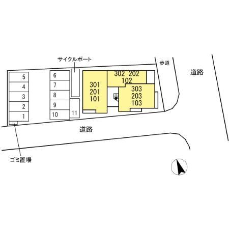 宮崎市松山１丁目のアパート