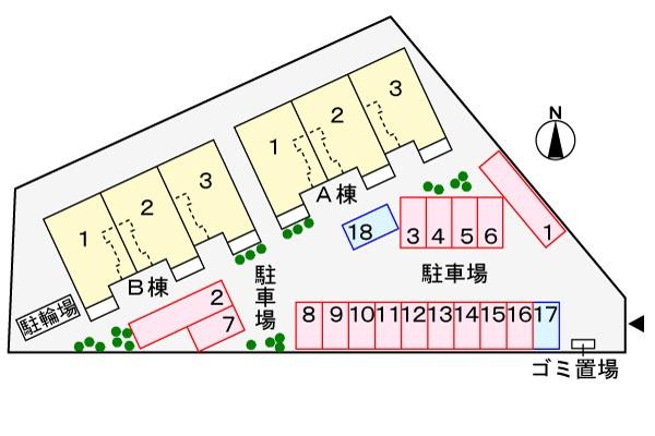 宮崎市清武町加納のアパート