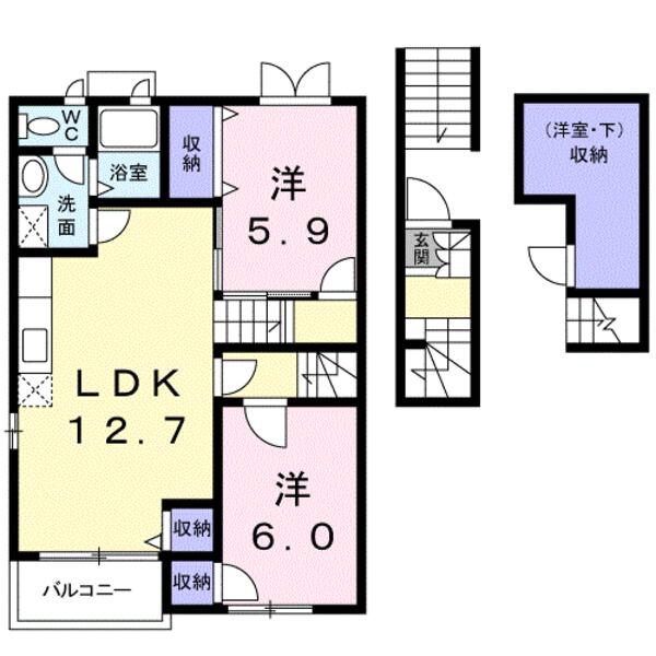 宮崎市吉村町のアパート