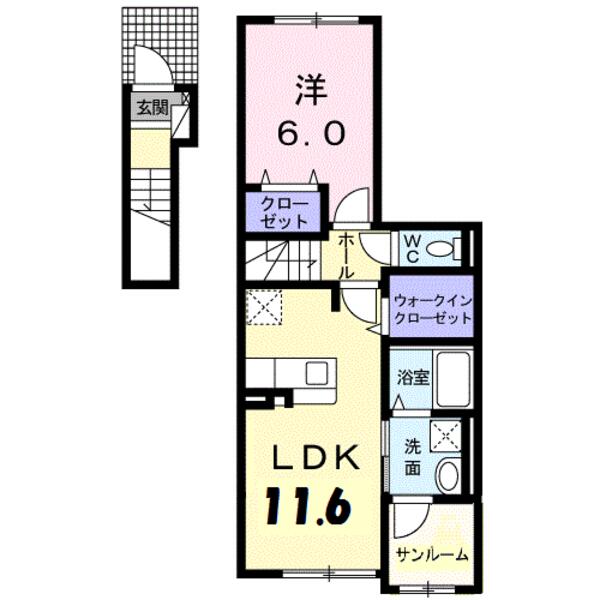 宮崎市清武町加納のアパート