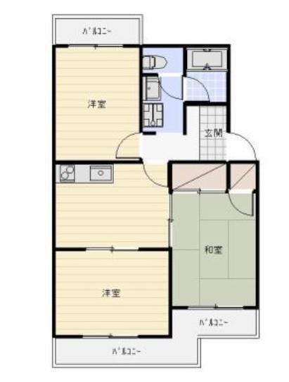 YUYUハイツII浜松市浜名区中条3DK手数料0円
