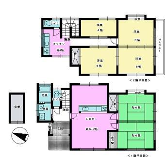 松葉町貸家