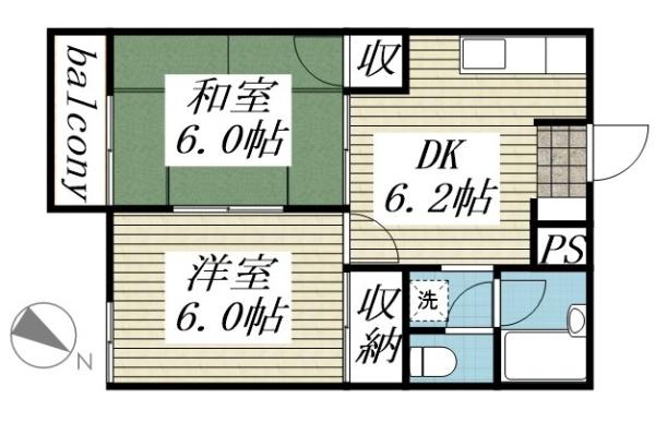 ポレスターA(間取り)
