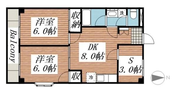 YSマンション(間取り)