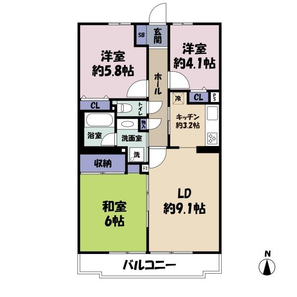 エス・バイ・エルマンション土浦