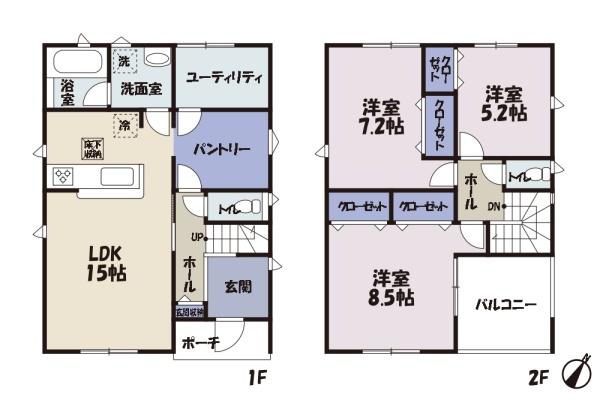笠間市笠間　新築賃貸戸建て