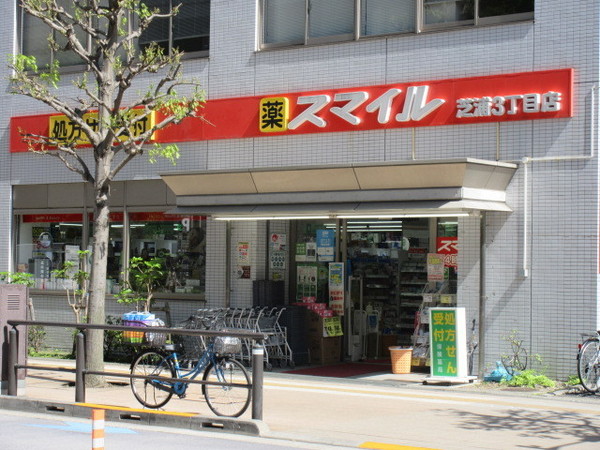 芝ハイツ(ドラッグストアスマイル芝浦3丁目店)