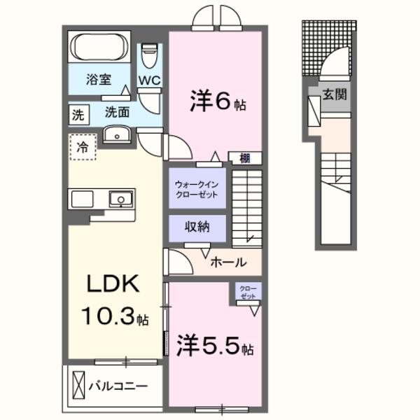 船橋市夏見台４丁目のアパート