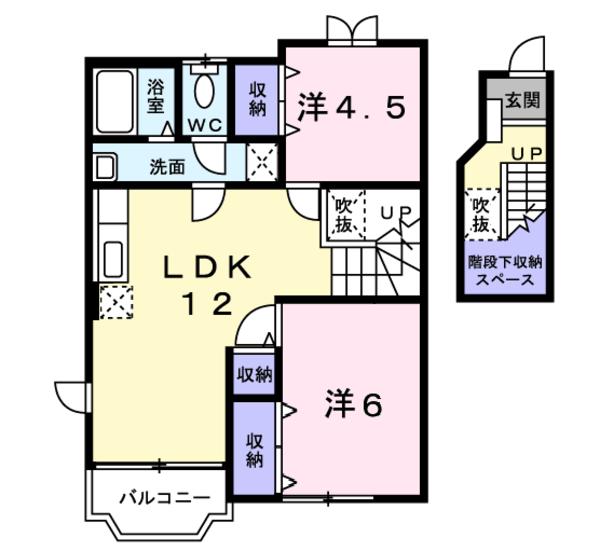 船橋市旭町３丁目のアパート