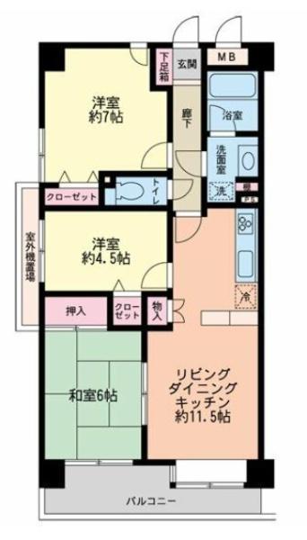船橋市習志野台４丁目のハイツ