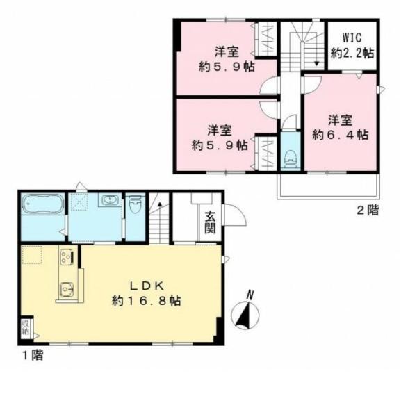 船橋市金杉７丁目のタウンハウス