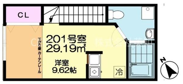 鎌ケ谷市道野辺中央１丁目のアパート