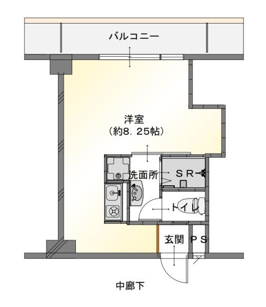 千葉市中央区新千葉２丁目のマンション